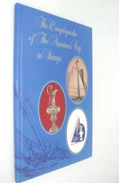 Encyclopaedia of America's Cup in Stamps Solomon Islands 1987 Book Album HB