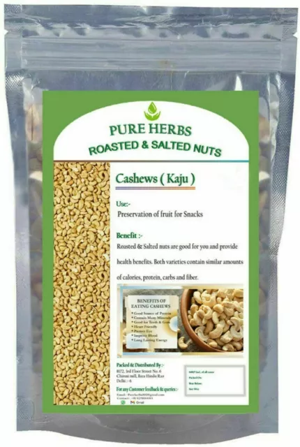 Pure Herbs Cashews & Kaju Roasted & Salted Nuts Indian Flavour