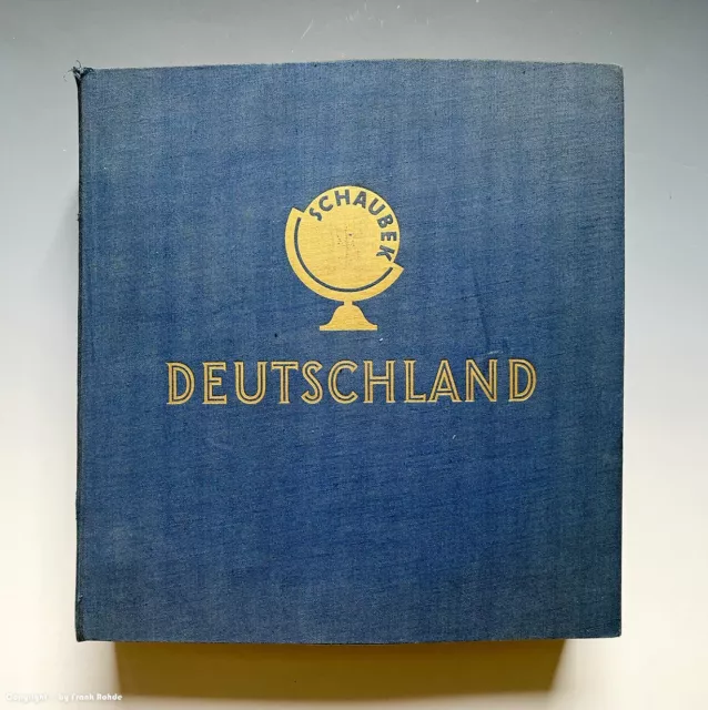 SCHAUBEK Album Deutschland (ab 1849 Bayern + Gesamtdeuschland + Österreich)