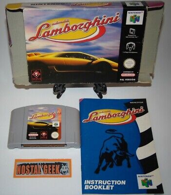 Automobili Lamborghini / Nintendo 64 N64 / Version Pal. EUR / Jeu Complet TBE!
