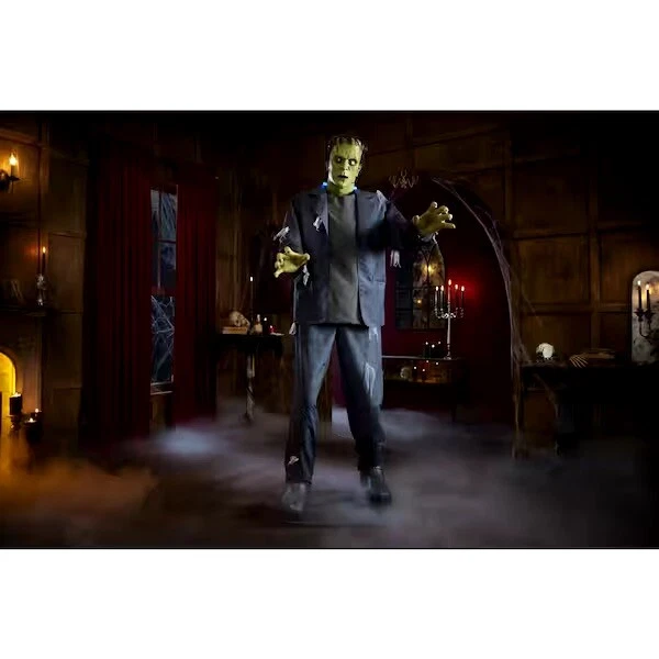 ANIMATED LED FRANKENSTEIN’S Monster 7 FT. Halloween Home Depot 2024 NIB