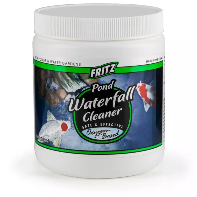 Fritz Pond Waterfall Cleaner 1.25 lbs Oxygen Based Reduces Odors Oxidizes Debris