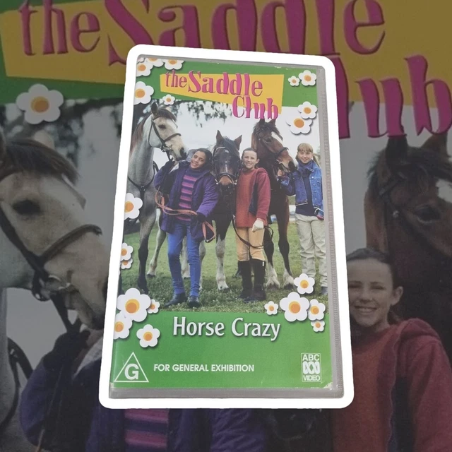 THE SADDLE CLUB Horse Crazy (ABC VHS Australia, 2002)TV Series by