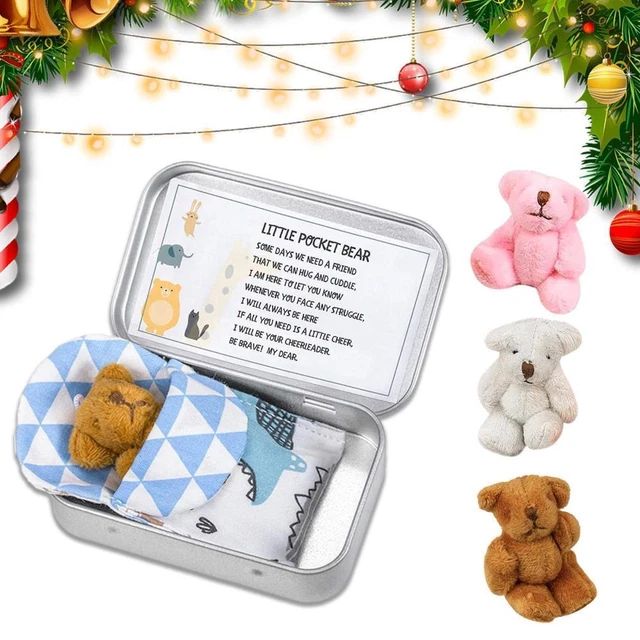 Teddy Bear A Little Animal Pocket Hug Tiny Buddy Bear Plush Toy Christmas Gifts