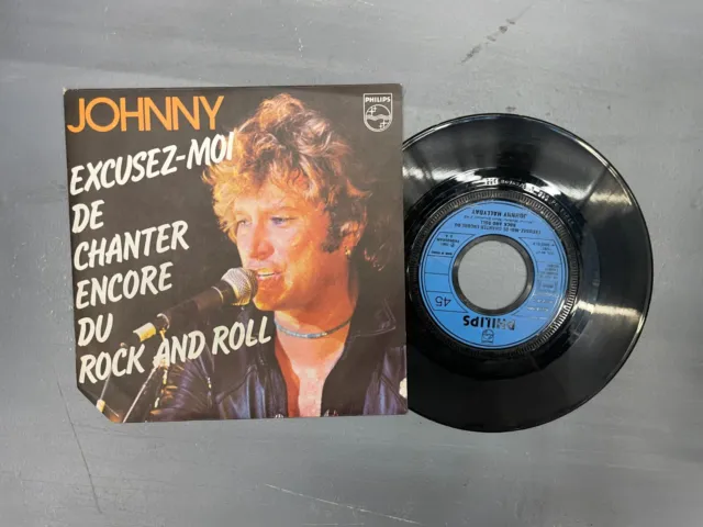 Vinyle 45 Tours - Johnny Hallyday - Juke Box