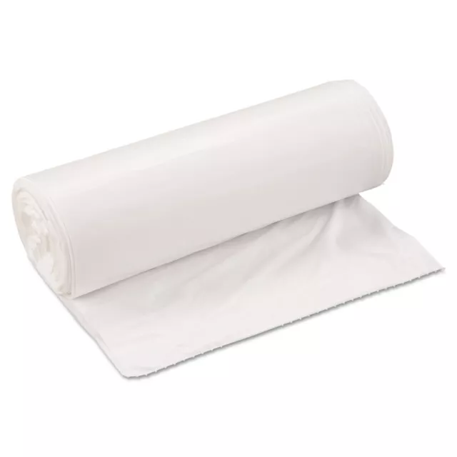 Inteplast Group Low-Density Can Liner 33 x 39 33gal .8mil White 25/Roll 6