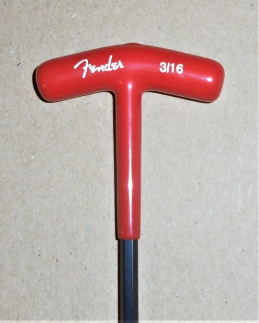 FENDER JAZZ BASS 3/16" TStyle Truss Rod Adjustment Wrench 5.5 inches