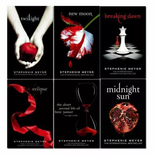 The Twilight Saga 6 Books Set By Stephenie Meyer PB NEW