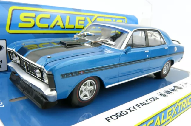 Scalextric C4171 Ford XY Falcon GTHO Phase Phase III Electric Blue 1:32 Scale