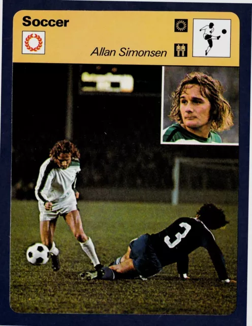 Sportscaster-1979-Editions Rencontre-B Monchengladbach & Denmark-Allan Simonsen