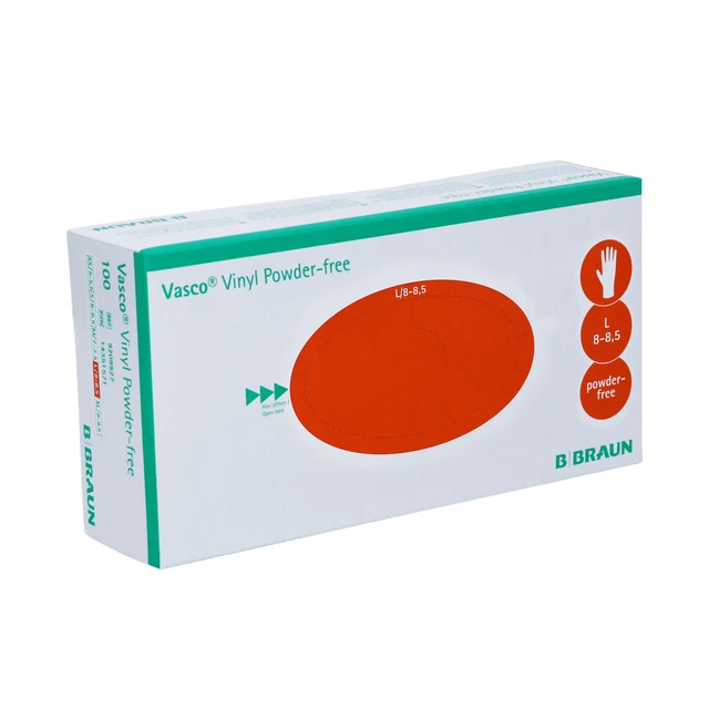 B. Braun Vasco Vinyl Powder-free Einmalhandschuhe