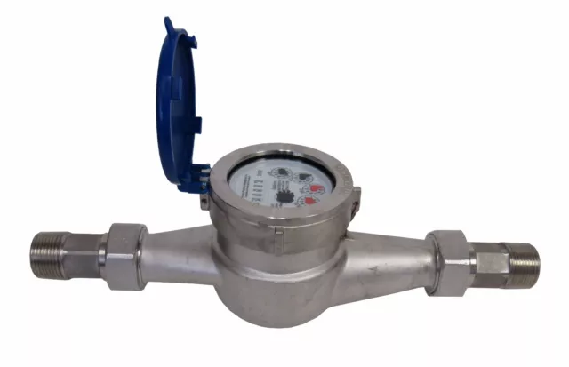 New PRM 1" NPT 304 Stainless Steel Multi-Jet Cold Water Meter