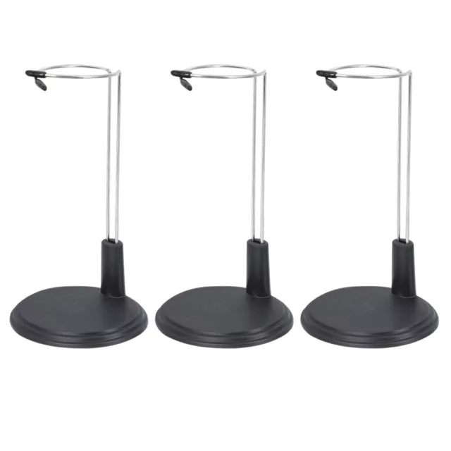 3Pcs doll support plastic doll Doll Display Stands Doll Clothes Stands Doll