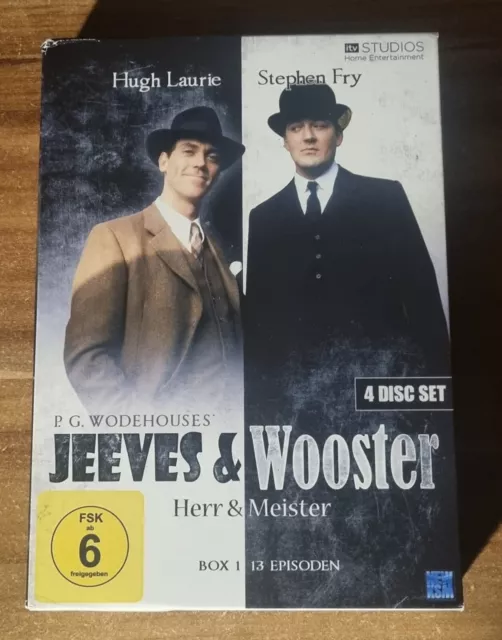 JEEVES & WOOSTER - Herr und Meister - BOX 1 - Hugh Laurie - Stephen Fry - DVD