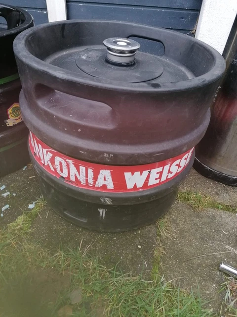 30 Liter Keg Fass Flachfitting gummiert