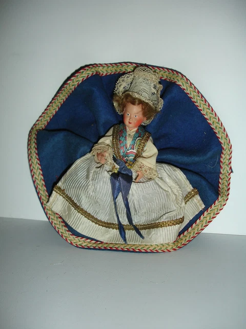 Poupée Petitcollin En Celluloïd "Normandie" - Objet De Collection Vintage - Occasion