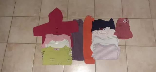 Vêtements bébé fille 23/24 mois lot de 11 pièces !