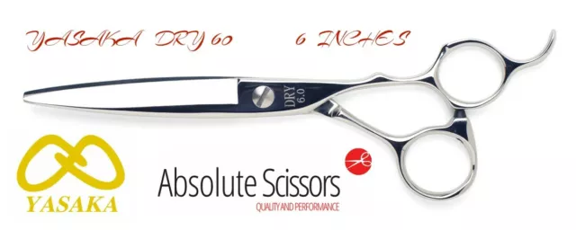 Ciseaux de coiffure JAPONAIS YASAKA DRY 60 Taille 6 Cobalt ATS314