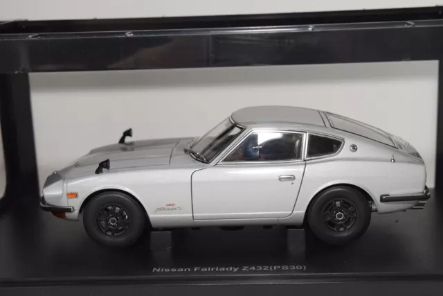 A64 1:18 Autoart Auto Art 77437 Nissan Fairlady Z432 Ps30 Grigio... 3