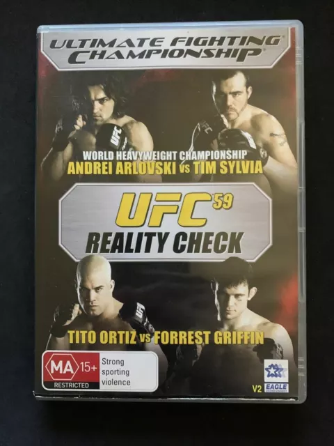 UFC 59 - Reality Check (DVD, 2006) Region 4