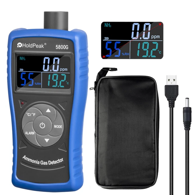 gas central control panel 100ppm nh3 and 100%lel lpg... AMMONIA GAS DETECTOR Ammonia NH3 Gas Analyzer NH3 Tester Analyser With ...