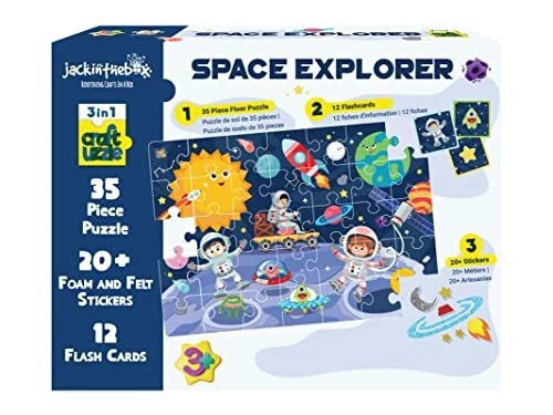 Puzzles for Kids Ages 3-5 | Make Large Puzzle + Decorate with Cool Stickers +...