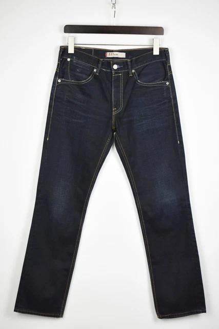LEVI STRAUSS Co.511 Slim Homme W32 L32 L g re Cire Look Jean
