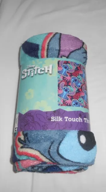 Disney Stitch Silk Touch Throw Blanket 40 x 50 NEW