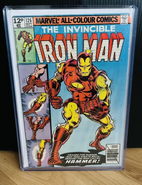 The Invincible Iron Man 126 Marvel Comic