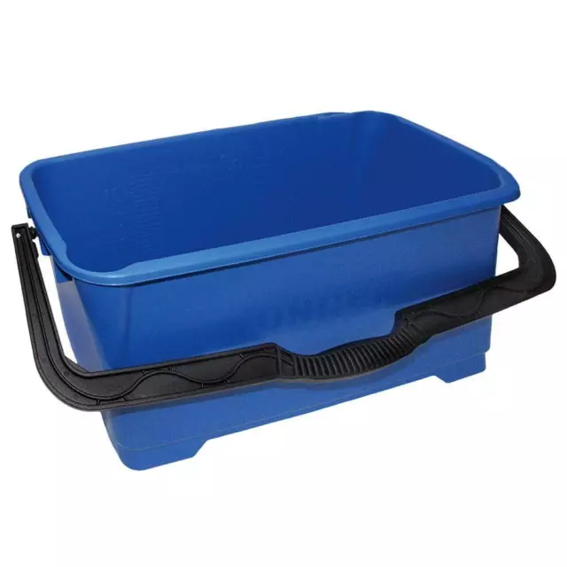 6 Gal. Heavy-duty Plastic Bucket | Unger Professional Heavy Blue Duty Gal Mop