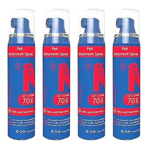 Pet Instructor Spray for Dog, 70ml Pet Deterrent Spray Trainer, Safe 4 Pack