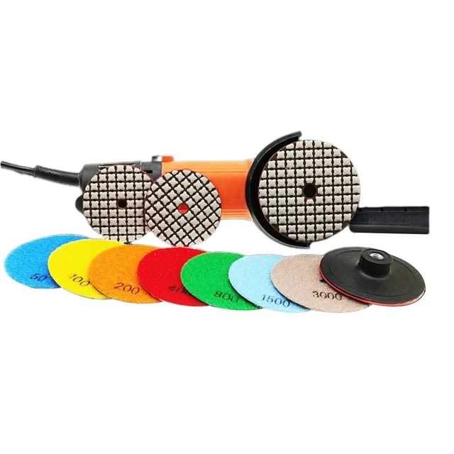 Almohadilla de pulido Usefu herramientas de pulido 4 pulgadas de diámetro color aleatorio duradero