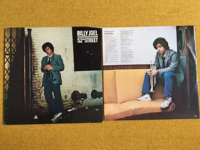 LP - Billy Joel 52nd Street (VG+) OIS Lyriks