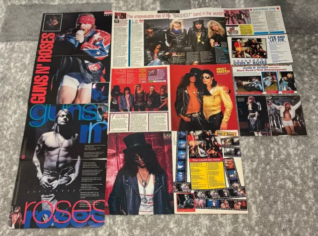 GUNS N ROSES Magazine Cuttings (Axl Rose)