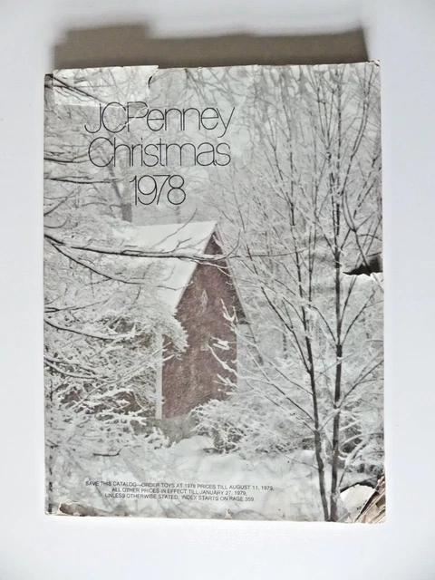 Vintage 1978 JC PENNEY CHRISTMAS CATALOG - Star Wars, Superstar Barbie, etc