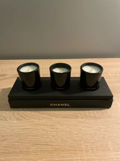 Coffret 3 Bougies Parfumées Chanel