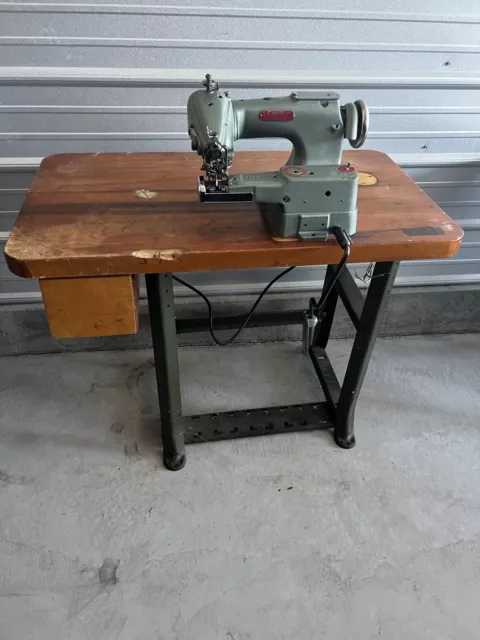 lewis blindstitch union special with wood table clean Blind Switch Vintage Heavy