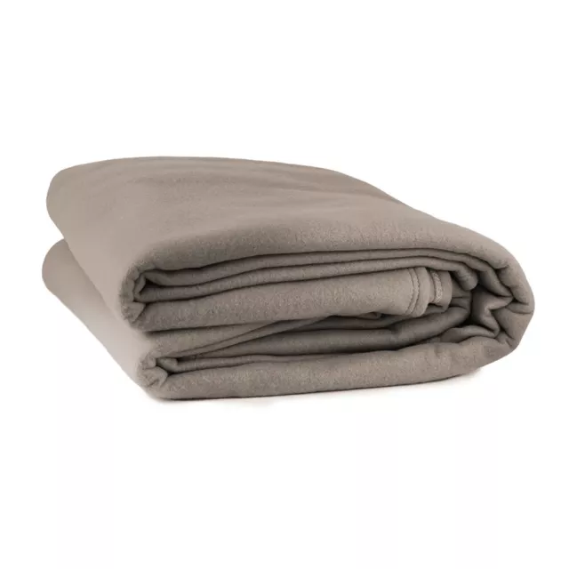 Jason Commercial Premium Polar Fleece Blanket Latte 360GSM