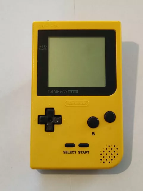 GameBoy pocket Jaune MGB 001 Nintendo Game Boy Pocket Yellow Console Original