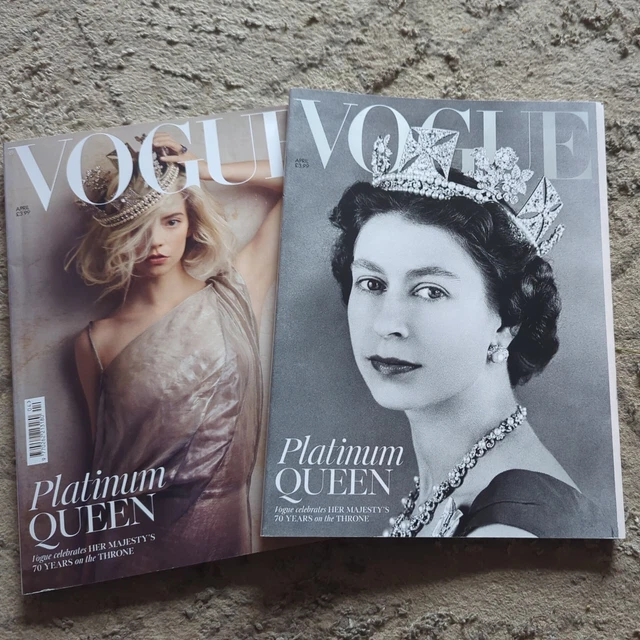 Vogue UK April 2022 Queen Elizabeth II Queen Elizabeth II appears