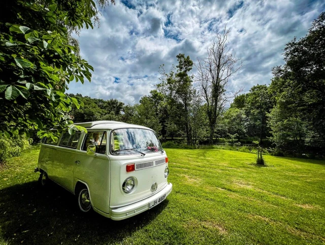 VOLKSWAGEN T2 DEVON Bay Window Camper Van £2,250.00 - PicClick UK