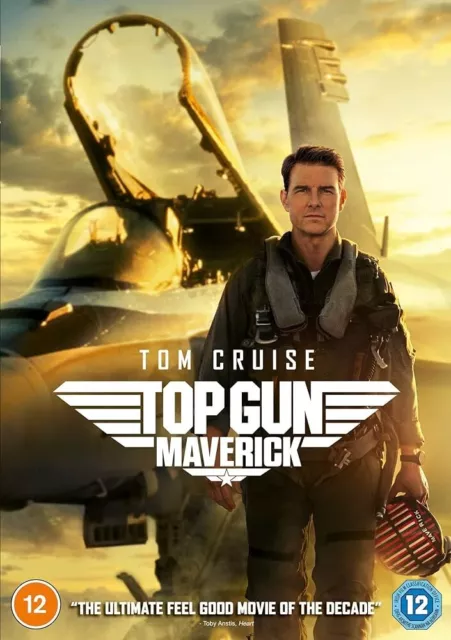 Top Gun: Maverick DVD 2022 Tom Cruise Sequel Region 2 UK Release