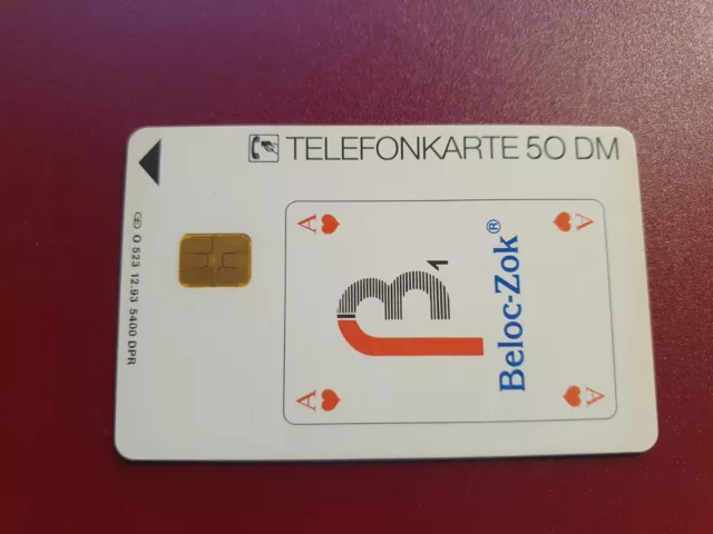 O 523 12.93 - 50 DM - da risoluzione collezione - scheda telefonica - RARA #101