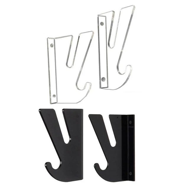 Lot de 2 supports muraux horizontaux pour planche à neige, support de rangement pour planche à Lot de 2 supports muraux horizontaux pour planche à neige, support de rangement pour planche à