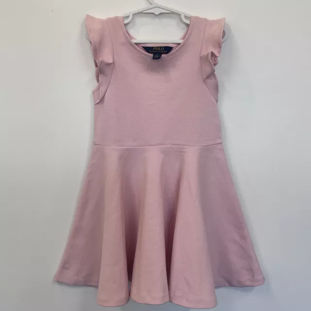 Polo Ralph Lauren Girls Pink Dress Size 5 Years