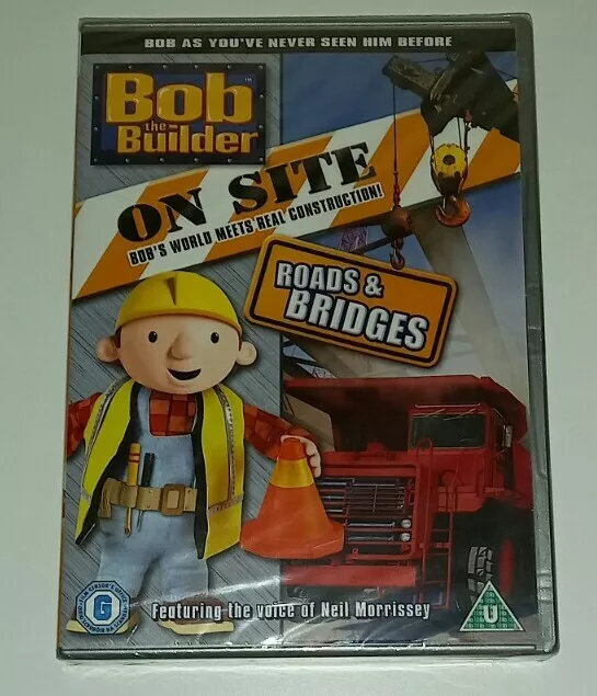 Bob The Builder On Site Skyscrapers Dvd BOB THE BUILDER On Site Roads & Bridges DVD. Tout neuf