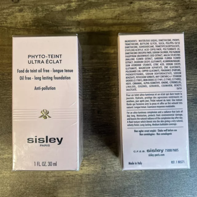 Sisley Paris Phyto-Teint Ultra Eclat - Oil Free Long Lasting Foundation #7 Moka