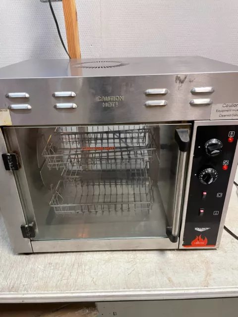 VOLLRATH Chicken Rotisserie Oven Model CGA 8008