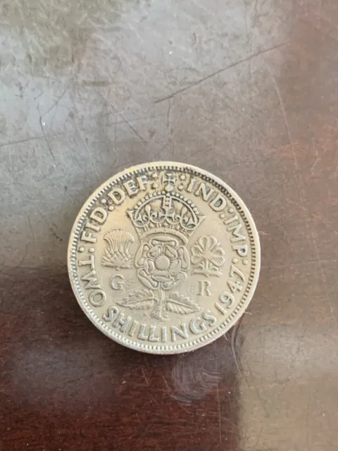 Two Shilling George Vi Coin Choice Of Year 1937 To 1951.