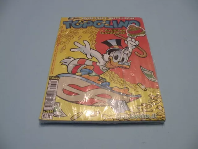 Topolino N. 2694 Blisterato/Sigillato Nuovo Mondadori Disney Abbonamento